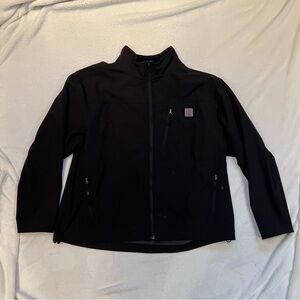 Carhartt Black Fleece-Lined Jacket